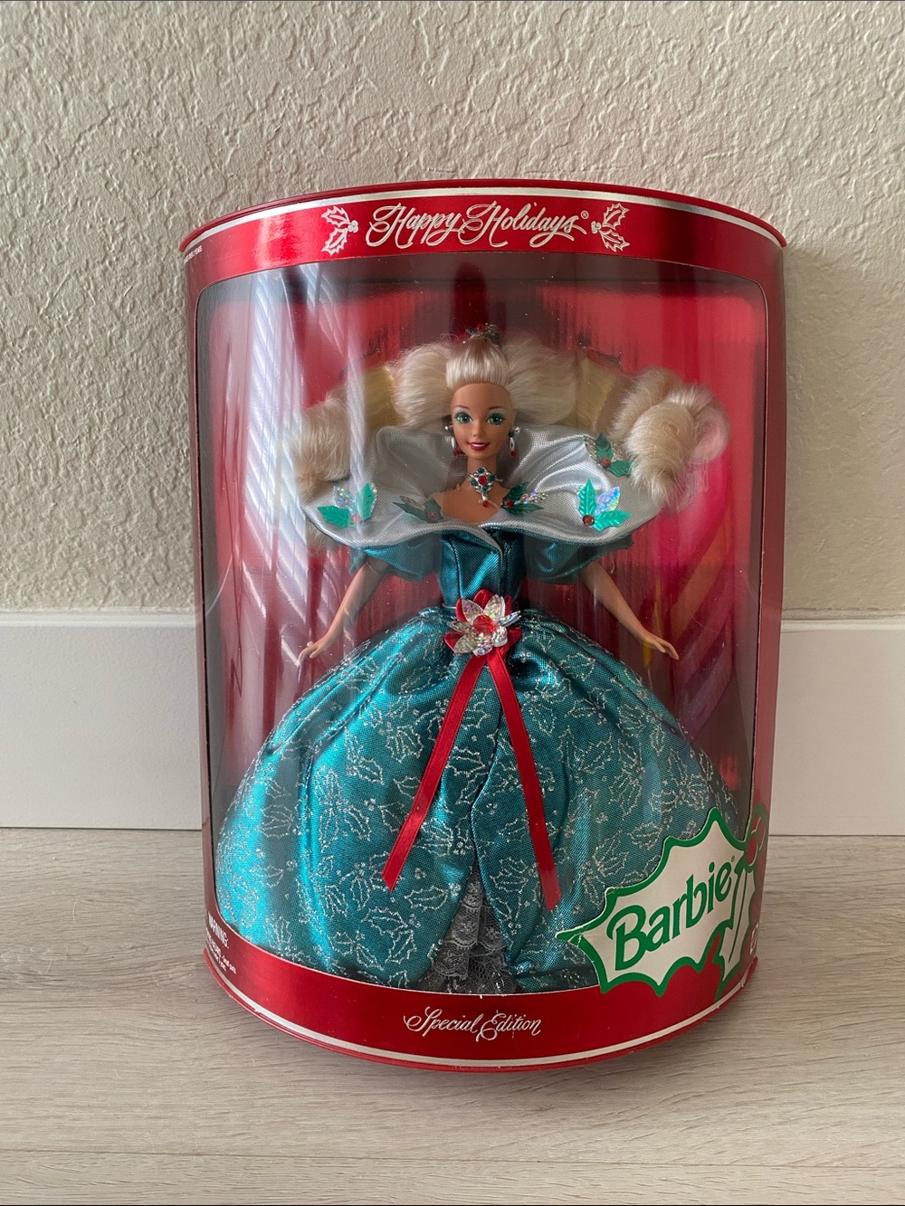 1995 happy holidays Barbie
